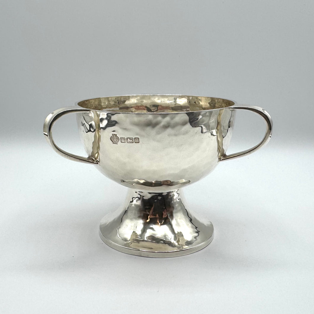 Arts and Crafts Pedestal Tyg/Cup by William Hutton and Sons - Sheffield 1908