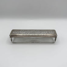Load image into Gallery viewer, George IV Silver and Cut Glass Vanity Box Toilet Jar by George John Richards - London 1827
