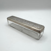 Load image into Gallery viewer, George IV Silver and Cut Glass Vanity Box Toilet Jar by George John Richards - London 1827
