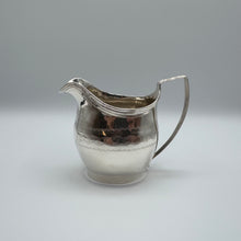 Load image into Gallery viewer, George III Sterling Silver Patterned Cream Jug by John Merry - London 1804

