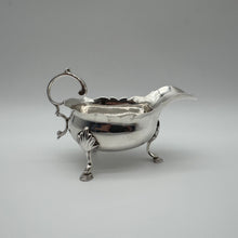 Load image into Gallery viewer, George III Solid Silver Acanthus and Hoof Foot Sauce Boat - London 1767 - 175g
