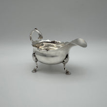 Load image into Gallery viewer, George III Solid Silver Acanthus and Hoof Foot Sauce Boat - London 1767 - 175g
