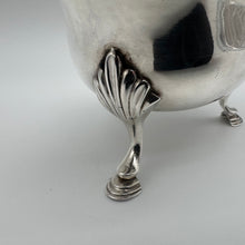Load image into Gallery viewer, George III Solid Silver Acanthus and Hoof Foot Sauce Boat - London 1767 - 175g
