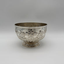 Load image into Gallery viewer, Silver Repousse Bowl - Goldsmiths &amp; Silversmiths Co - London 1903
