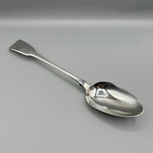 Load image into Gallery viewer, Silver George IV Fiddle Back Basting Spoon by Robert Hennell II - London 1824
