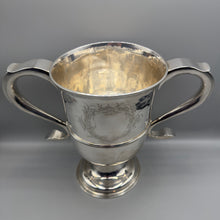 Load image into Gallery viewer, Large Antique Silver Twin Handle Cup - Newcastle 1778 - John Langlands I
