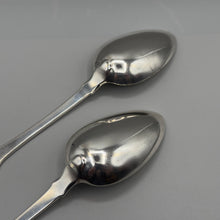 Load image into Gallery viewer, Pair of George III Silver Serving Spoons - London 1814 - William Eley, William Fern &amp; William Chawner
