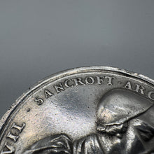 Load image into Gallery viewer, 1688 Archbishop Sancroft &amp; The 7 Bishops Cast Silver Medal
