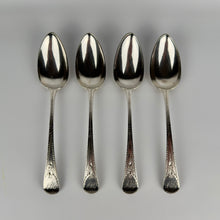 Load image into Gallery viewer, Cased Set of Four Georgian Serving Spoons - Thomas Wallis II - London 1792
